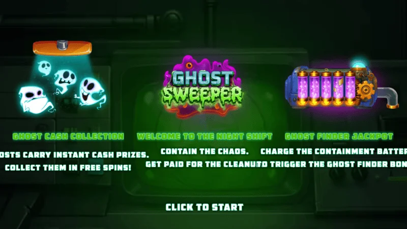 Ghost Sweeper - menyja kryesore para fillimit të sesionit